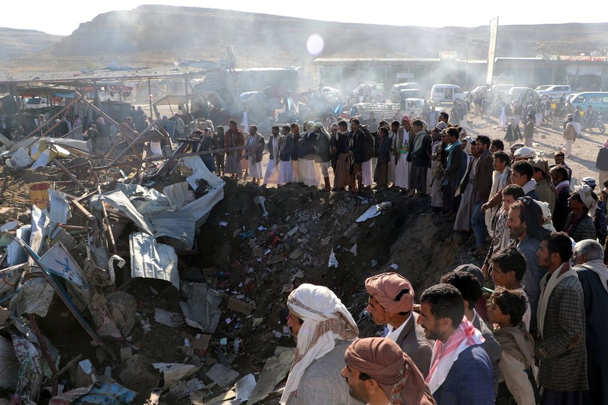 Yemen: Suudi Hava Saldırısında Pazar Yeri Vuruldu, En Az 26 Kişi Öldü