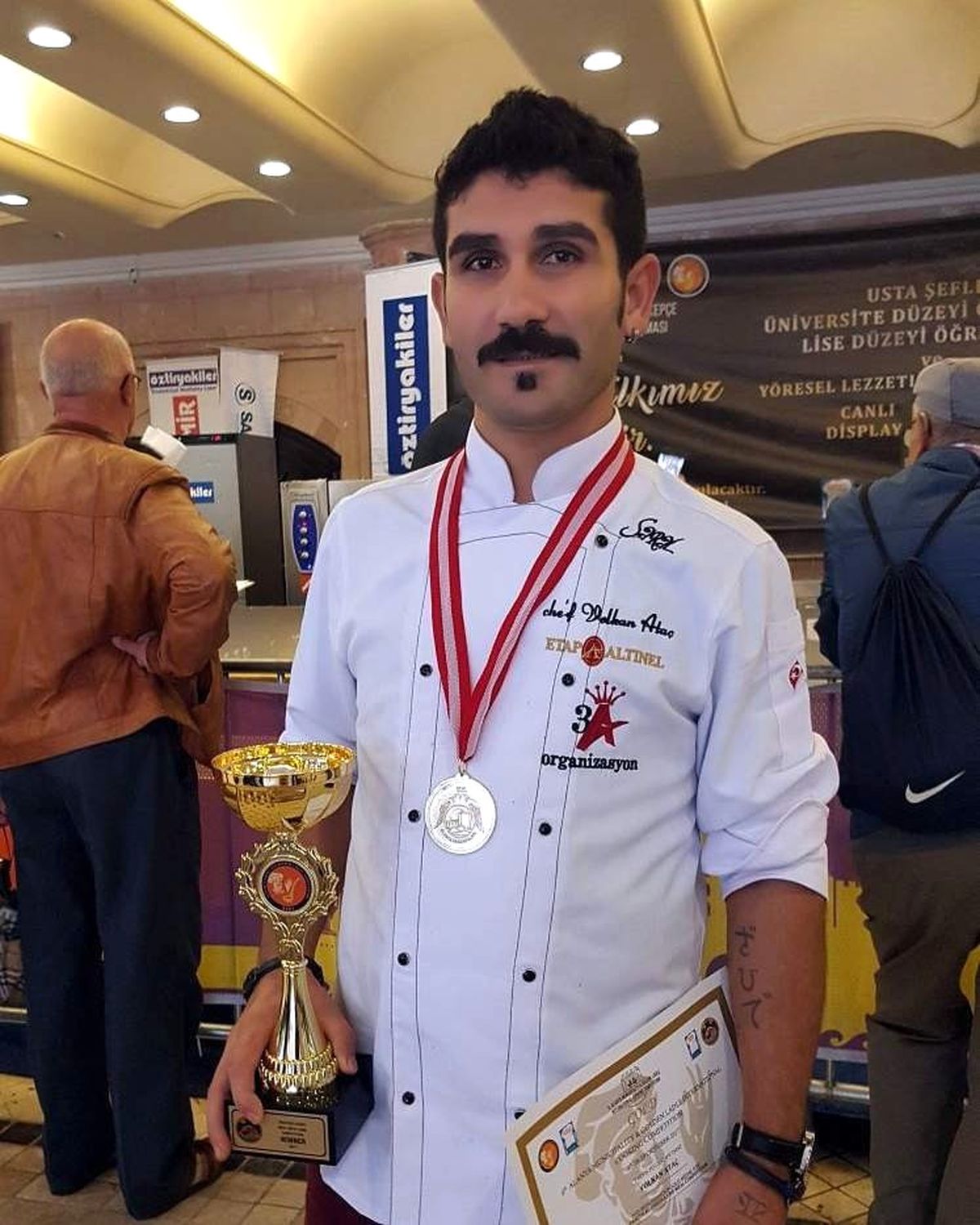 Aliağalı Şefe Altın Madalya