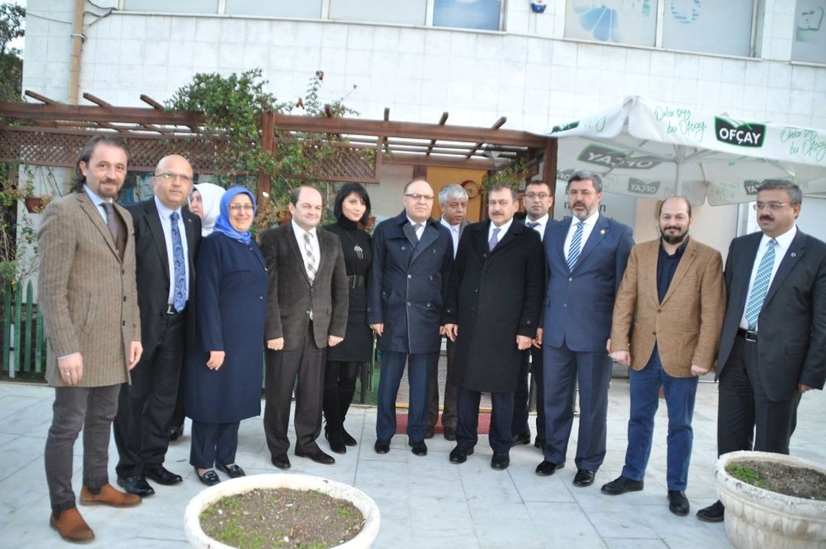 Bakan Eroğlu\'ndan, Başkan Güzbey\'e Ziyaret