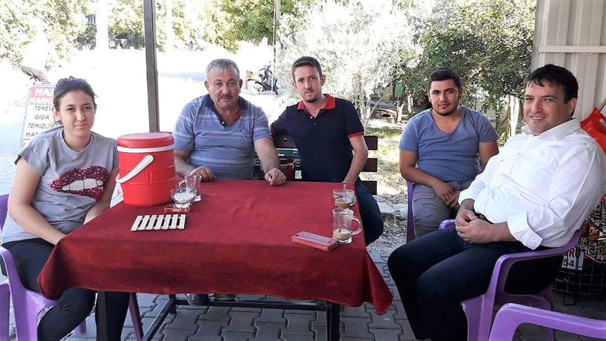 Başkan Sağır\'dan Esnafa Ziyaret