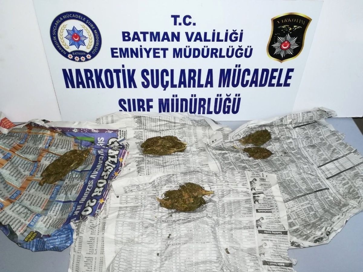 Batman\'da Uyuşturucuya Yönelik Çalışma