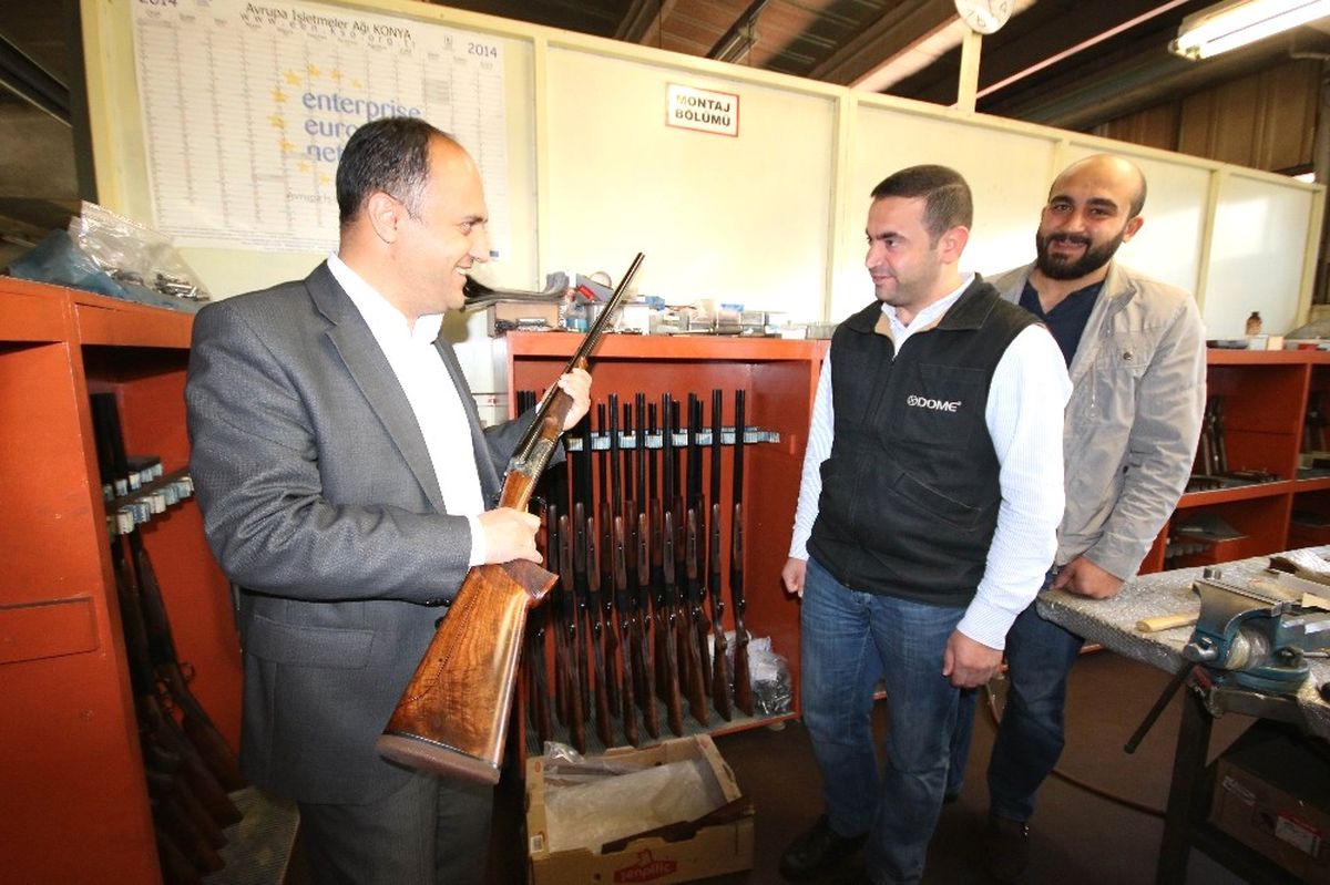 Beyşehir\'de Silah Sektörü Kabına Sığmıyor