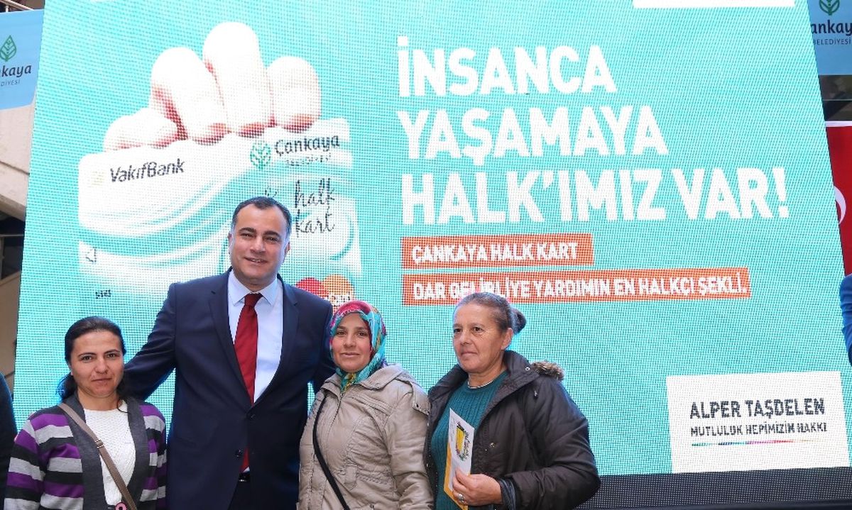 Çankaya Belediyesi "Çankaya Halk Kart" Dağıtımına Başladı