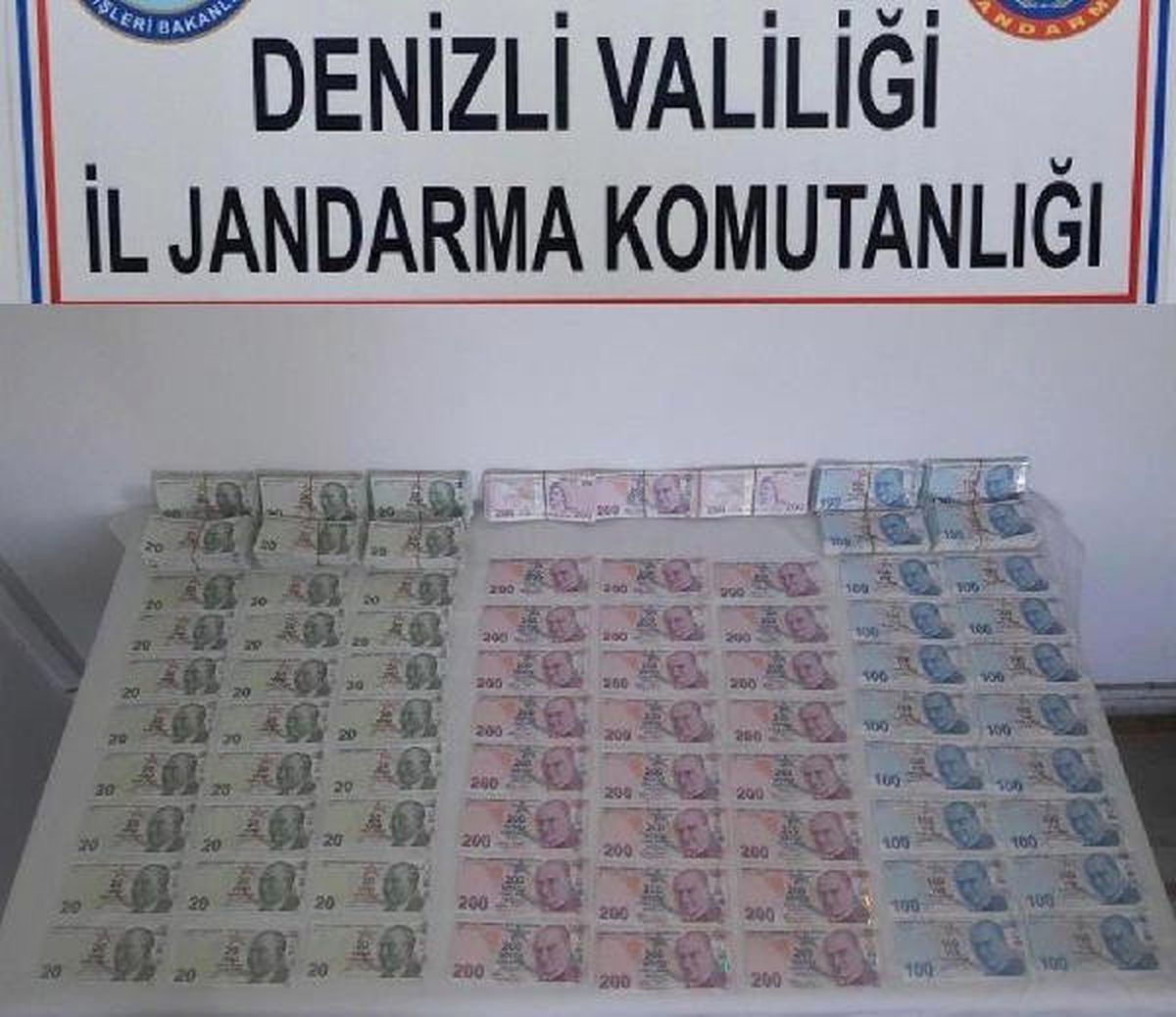 Denizli\'de Sahte Para Operasyonu