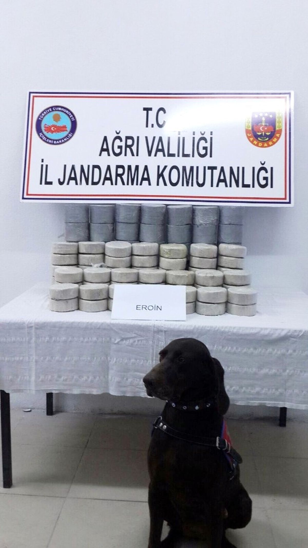 Doğubayazıt\'ta 72 Kilogram Eroin Ele Geçirildi