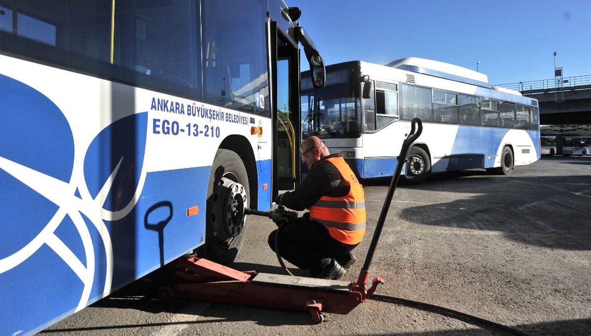 Ego Otobüsleri Kışa Hazırlanıyor