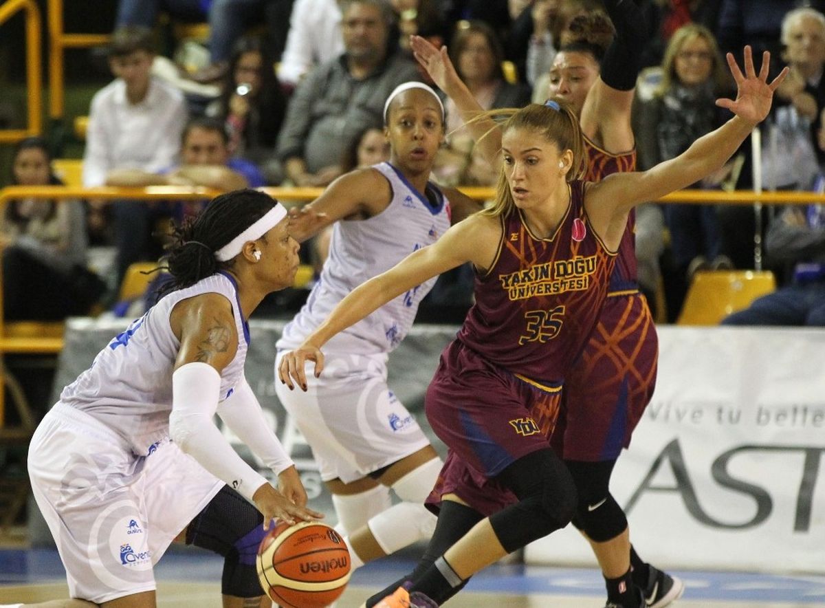 Fıba Kadınlar Avrupa Ligi: Perfumerias Avenida: 62 - Yakın Doğu Üniversitesi: 67