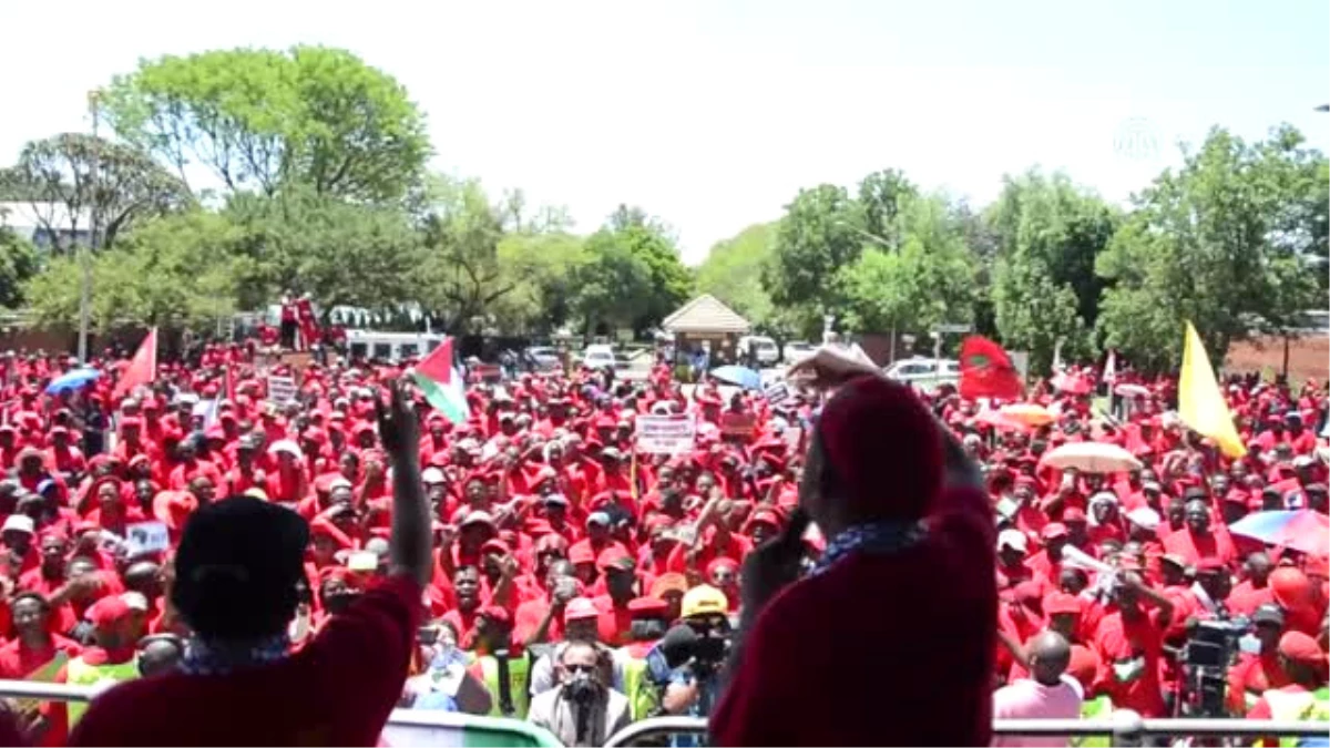 Güney Afrika\'da "Balfour Deklarasyonu" Protestosu
