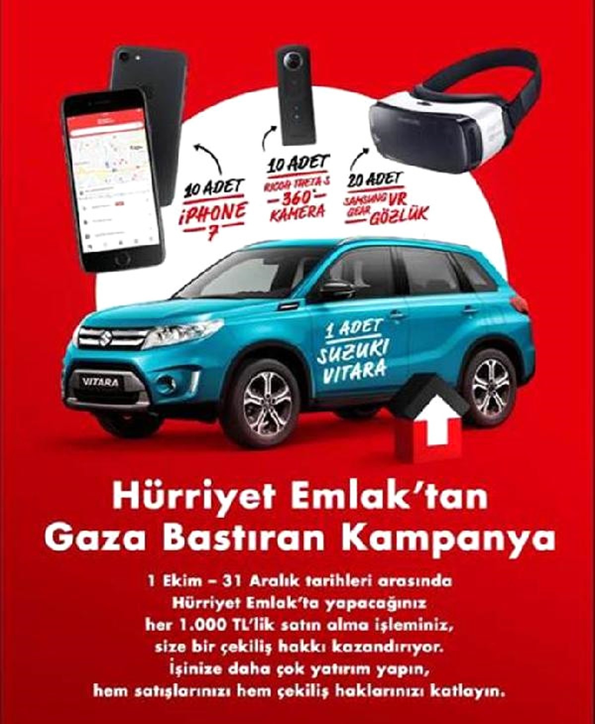 Hürriyet Emlak\'tan "Gaza Bastıran" Kampanya