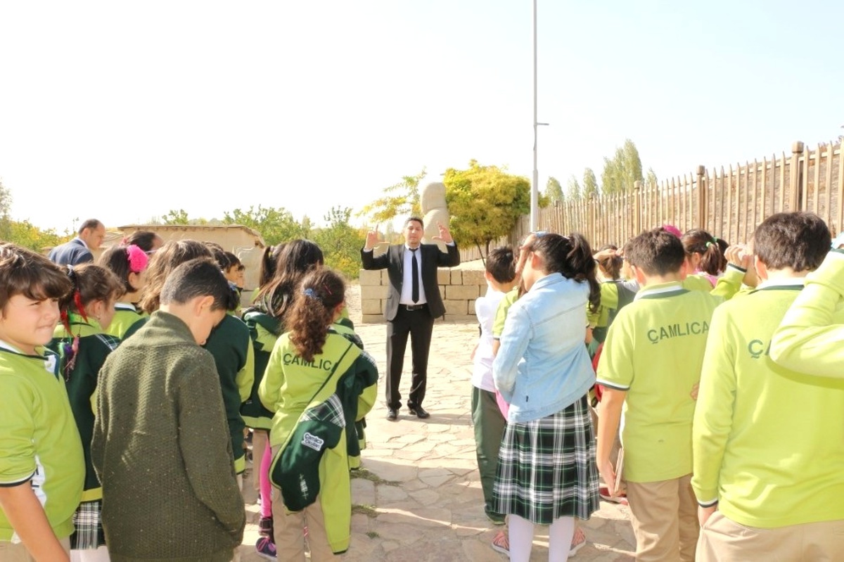 Öğrenciler Arslantepe Höyüğünü Gezdi