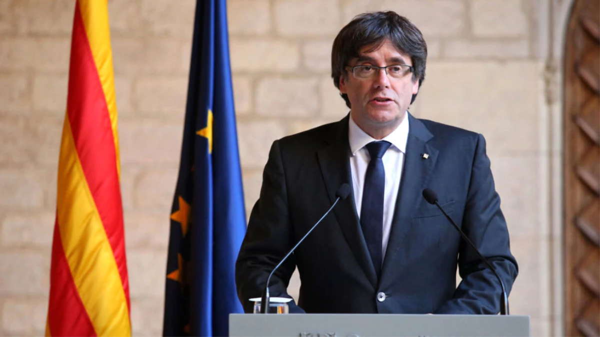 Katalonya Lideri Puigdemont, İfadeye Gelmediği İçin Tutuklanabilir!