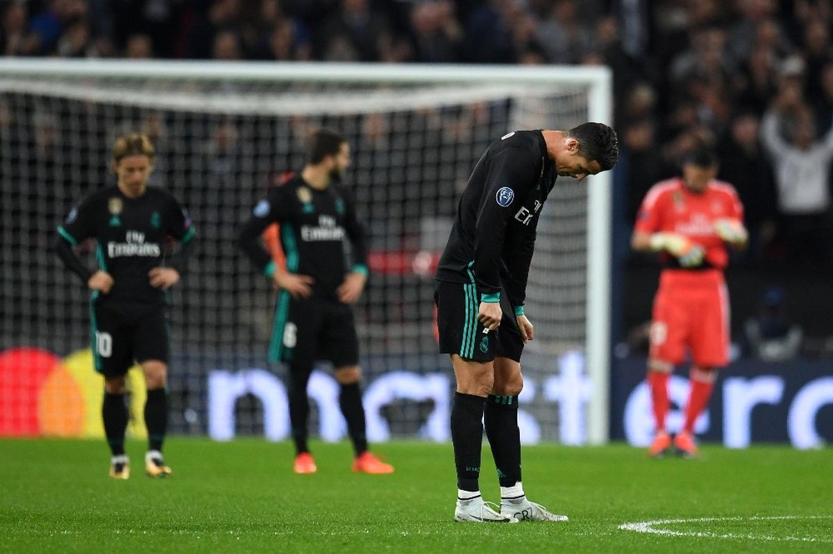 Real Madrid\'e Tottenham Şoku