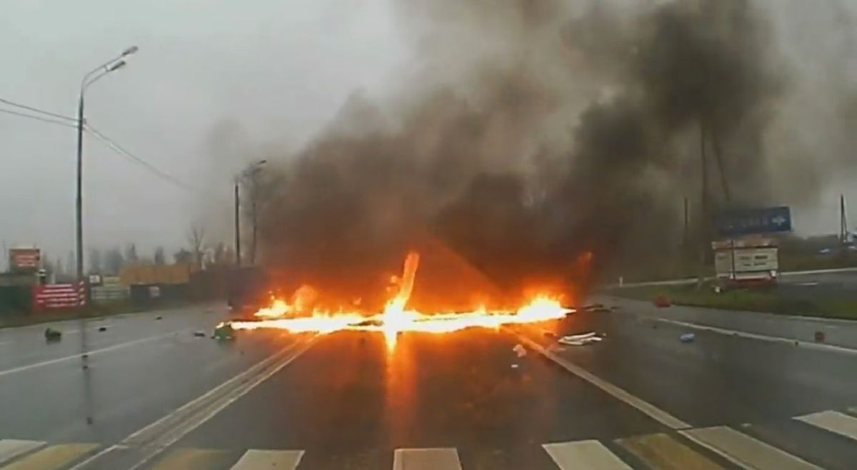 Rusya\'da Korkunç Trafik Kazası
