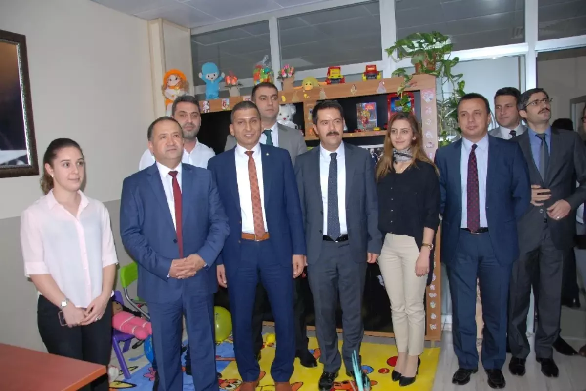 Silifke Adliyesi\'nde Pedagog-çocuk Görüşme Odası Açıldı