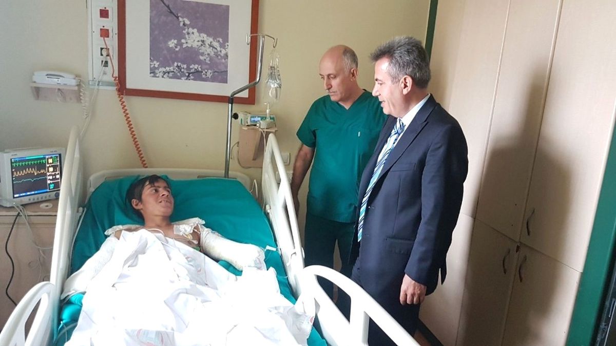 Vali Elban, Ramazan\'ı Ziyaret Etti