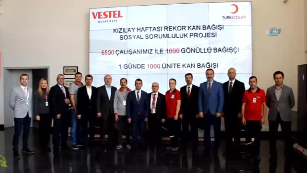 Vestel\'den Rekor Kan Bağışı Kampanyası