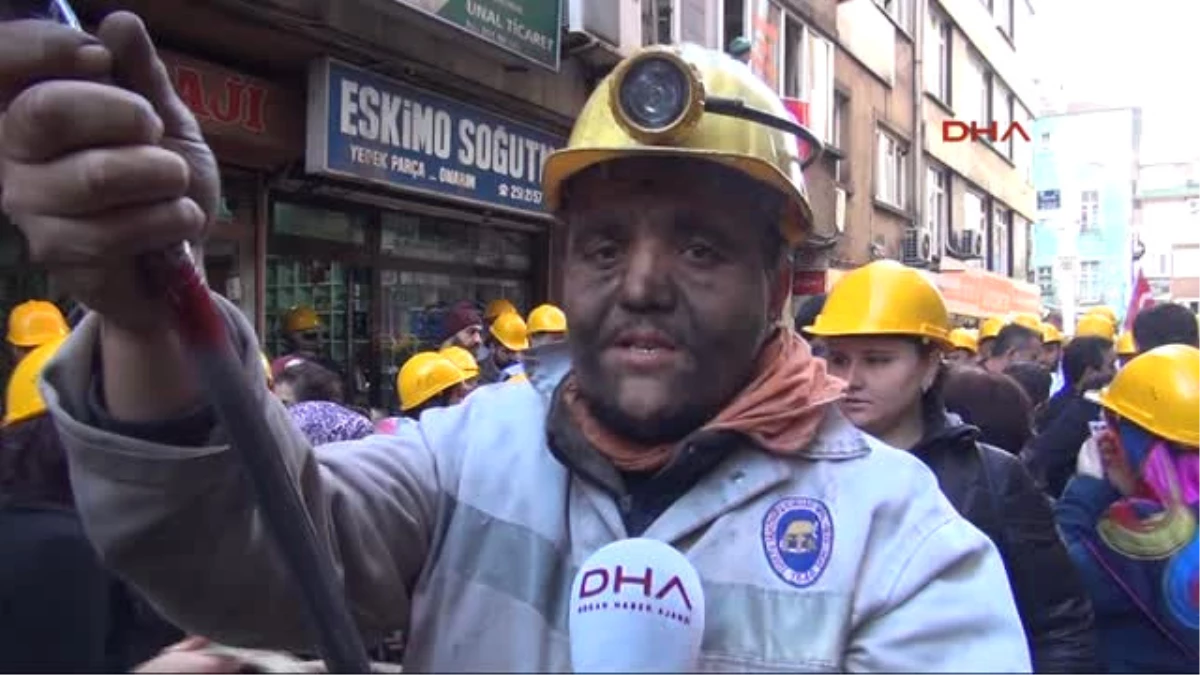 Zongludak\'ta Maden İşçisinden Torba Yasa Tasarısına Tepki