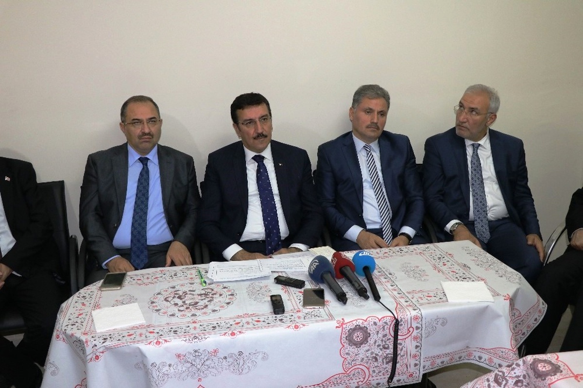 Bakan Tüfenkci Ziraat Odası Başkanları ile Buluştu