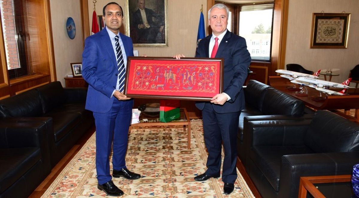 Bangladeş Başkonsolosu İslam\'dan Rektör Gündoğan\'a Ziyaret