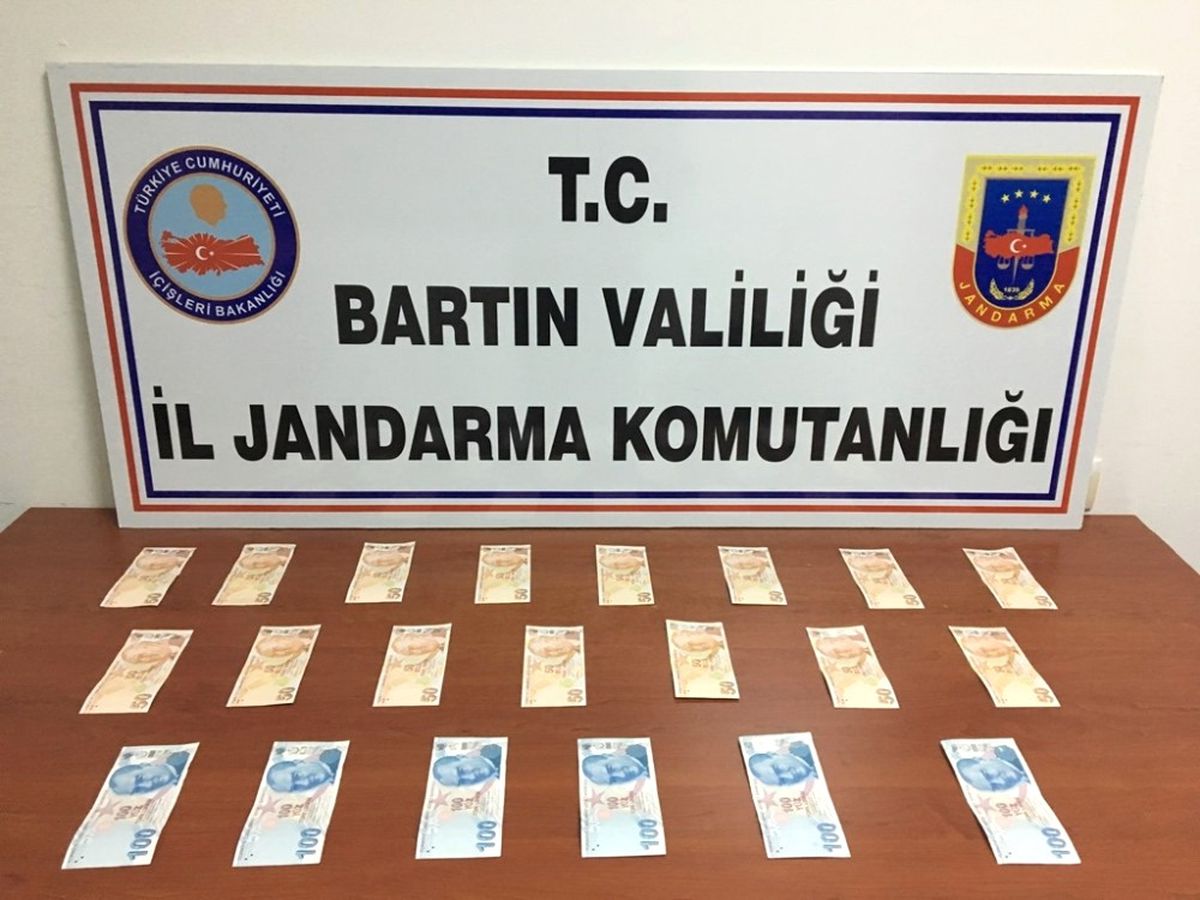 Bartın\'da Sahte Para Operasyonu