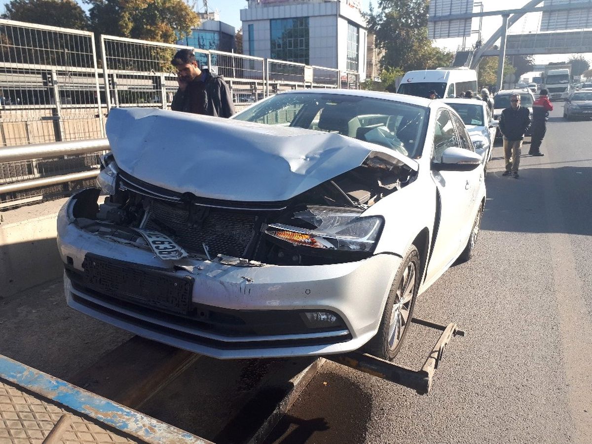 Başkent\'te Trafik Kazası: 1 Yaralı