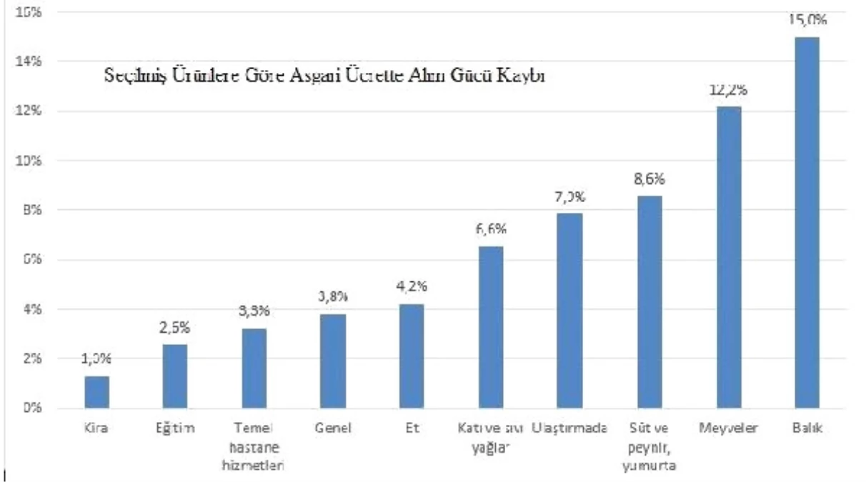 Bisam: Asgari Ücretli Enflasyon Karşısında Yüzde 4 Yoksullaştı