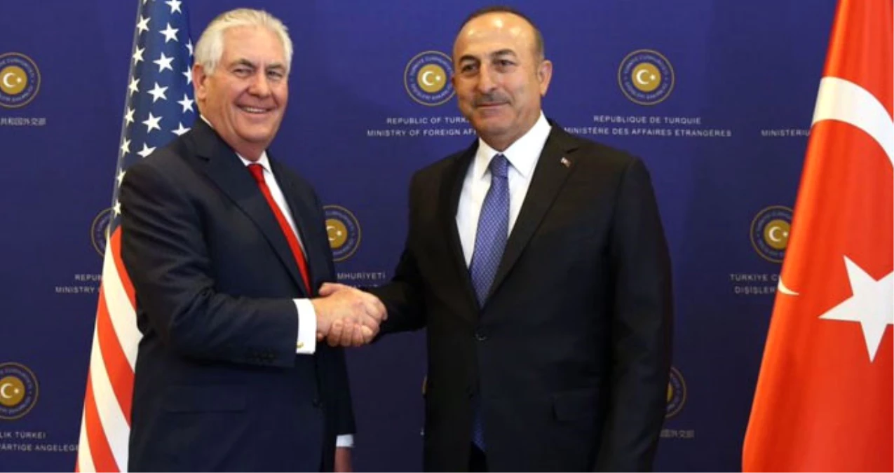 Çavuşoğlu ve ABD Dışişleri Bakanı Tillerson Arasında Kritik Görüşme