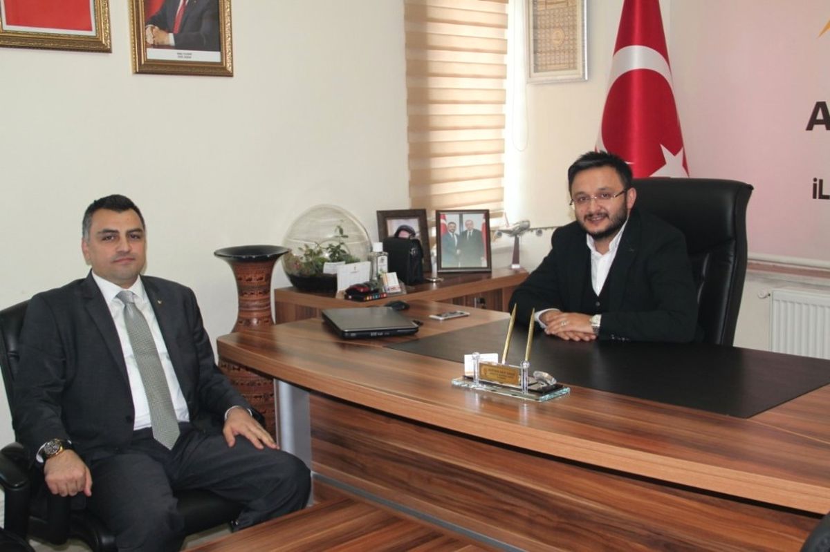 Eczacılar Odası Başkanı Dörtkol, AK Parti İl Başkanı Yanar\'ı Ziyaret Etti