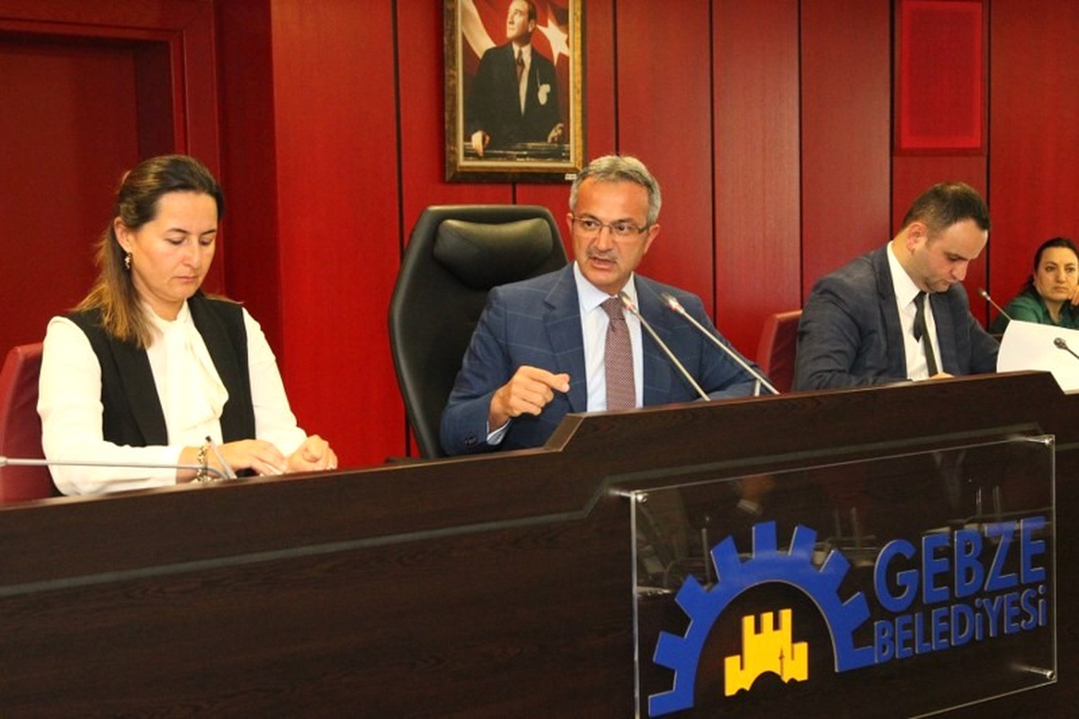 Gebze Belediyesi Kasım Ayı Meclisi Yapıldı