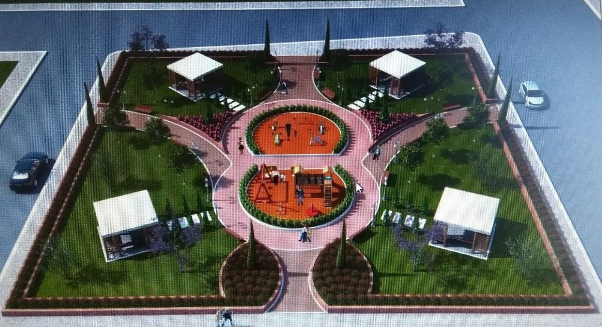 Hisarcık Belediyesi\'nin Yeni Park Projesi
