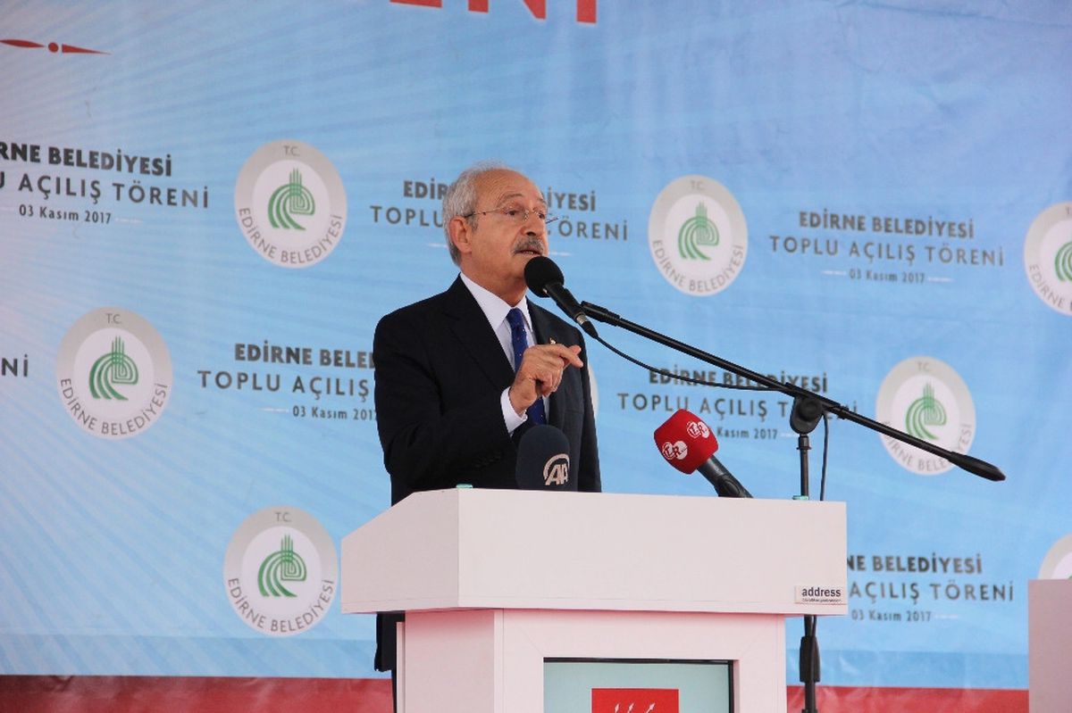Kılıçdaroğlu, Edirne\'de Katı Atık Tesisi Açılışına Katıldı