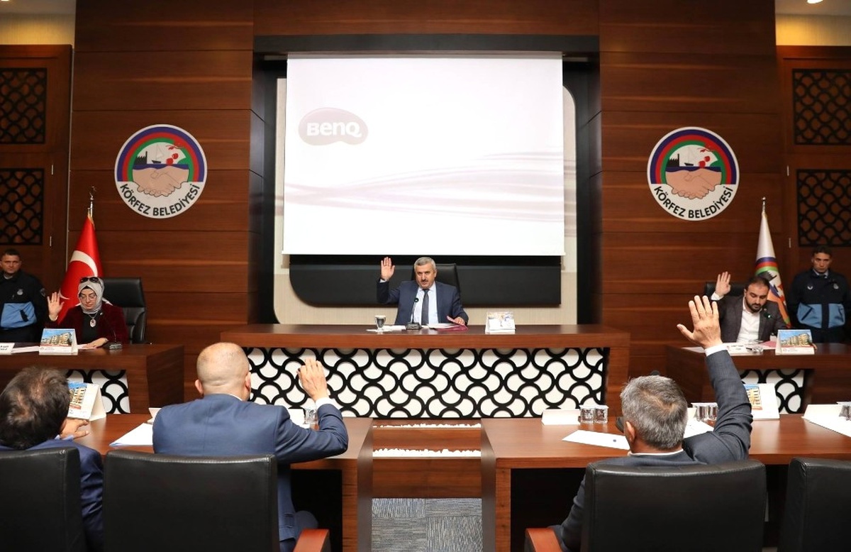 Körfez Belediyesi Kasım Ayı Meclisi Yapıldı