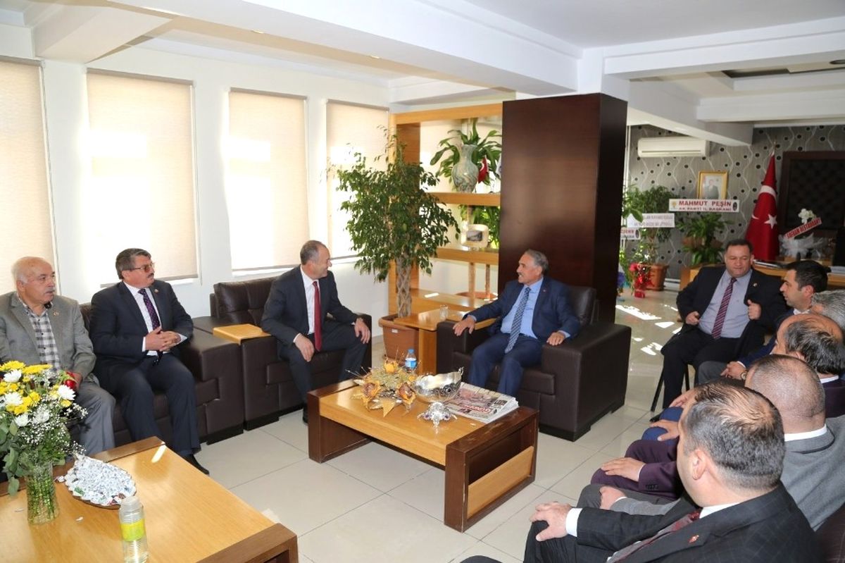 Niğde İl Genel Meclisinden Belediye Başkanı Rifat Özkan\'a Ziyaret