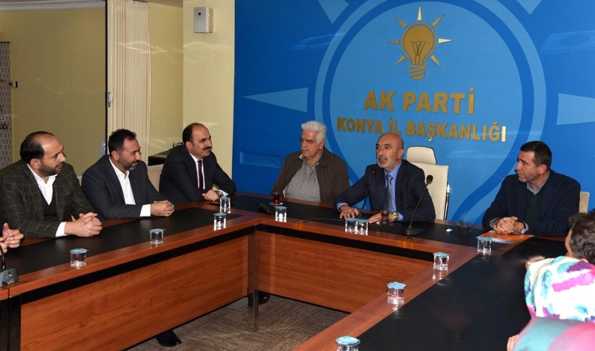 Selçuklu\'dan Başkan Hasan Angı\'ya Hayırlı Olsun Ziyareti
