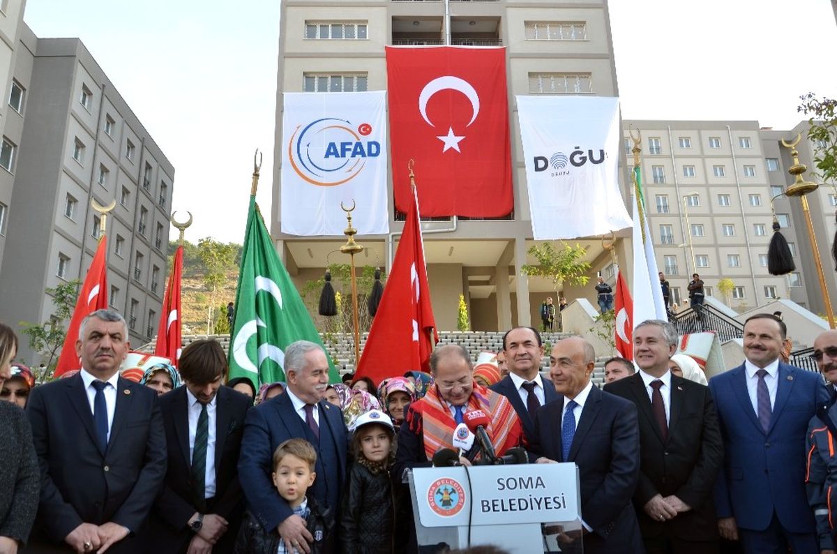 Soma Konutlarını Başbakan Yardımcısı Akdağ Teslim Etti