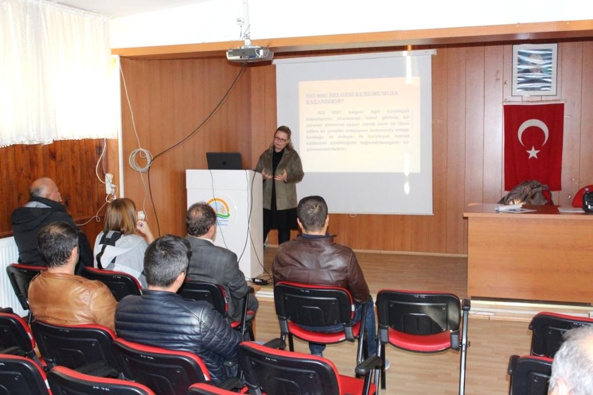 Tarım Personeline Iso 9001-2015 Kalite Yönetim Sistemi Eğitimi