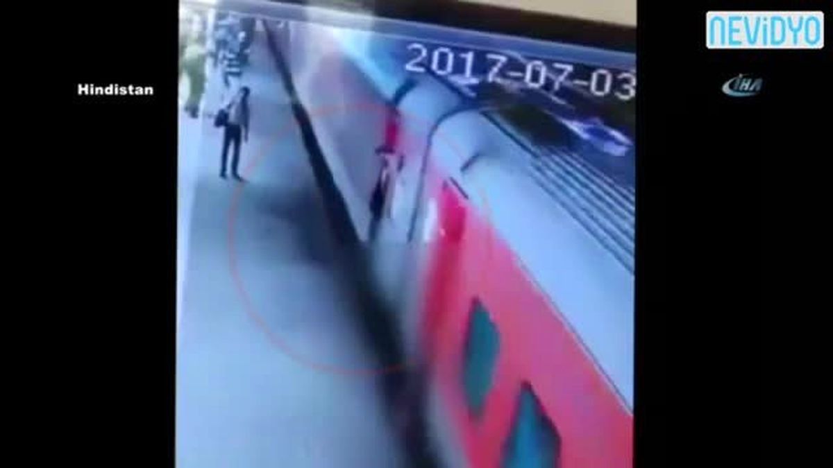 Trenle Peron Arasında Feci Şekilde Can Verdi