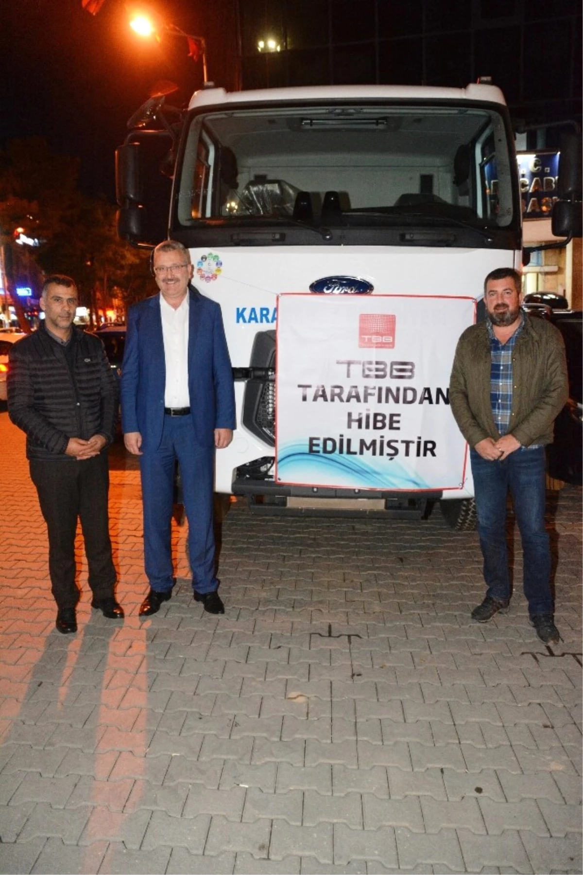 Türkiye Belediyeler Birliği\'nden Karacabey\'e Araç Desteği