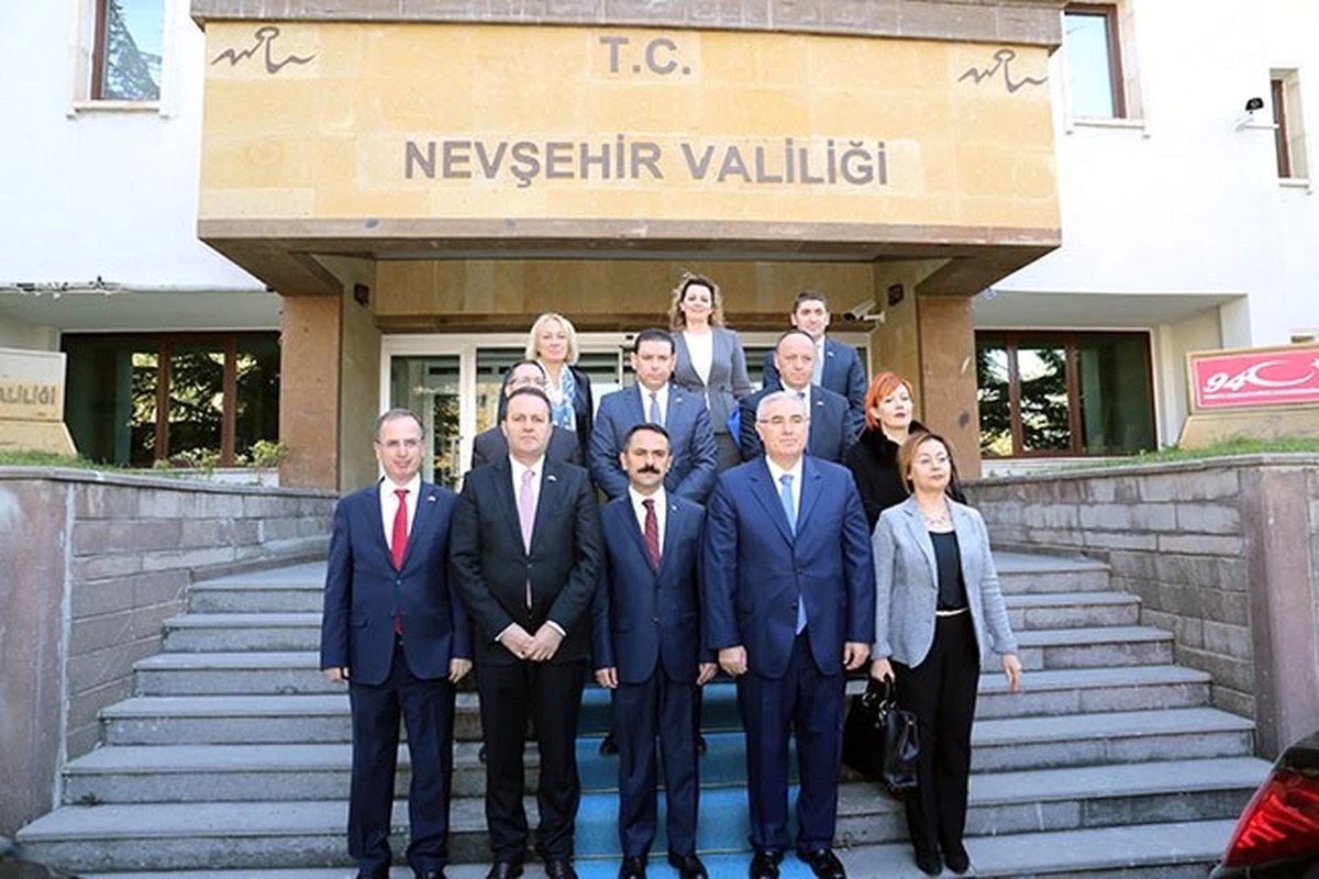 Yargıtay Cumhuriyet Başsavcısı Akarca, Vali Aktaş\'ı Ziyaret Etti