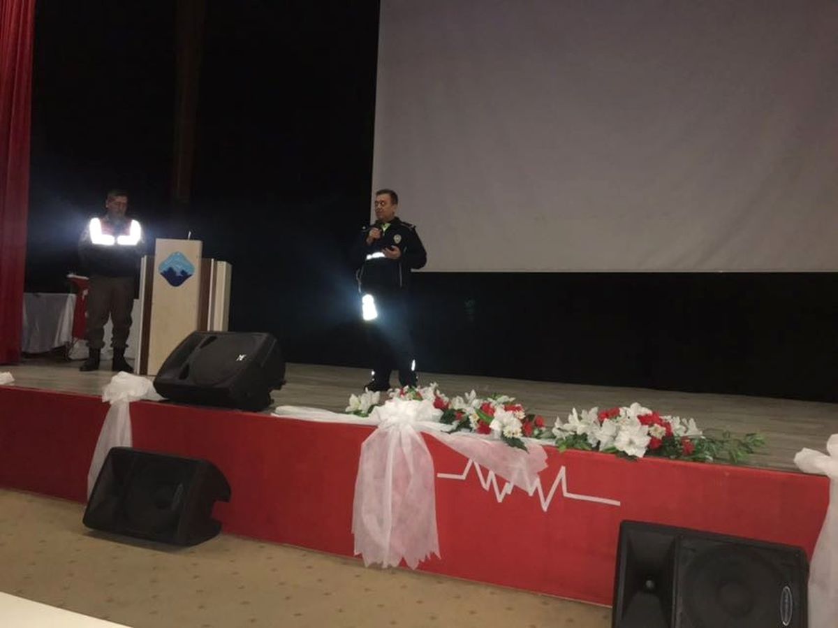 Ağrı\'da Okul Servis Şoförleri Eğitimi Verildi
