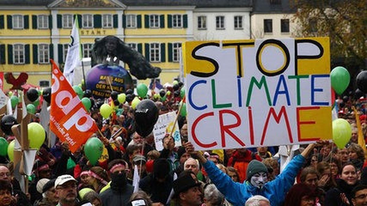 Almanya\'da Çevreci Protesto