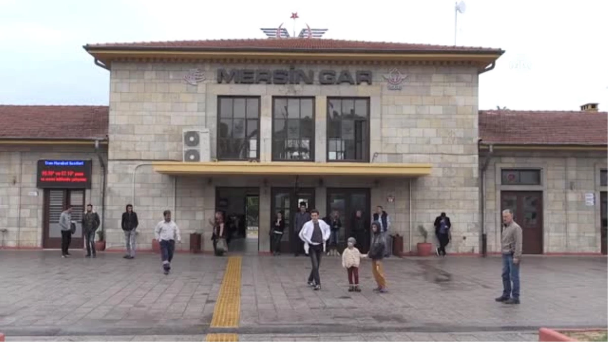 Bakü-Tiflis-Kars Demiryolu\'nda İlk Tren Mersin\'e Ulaştı