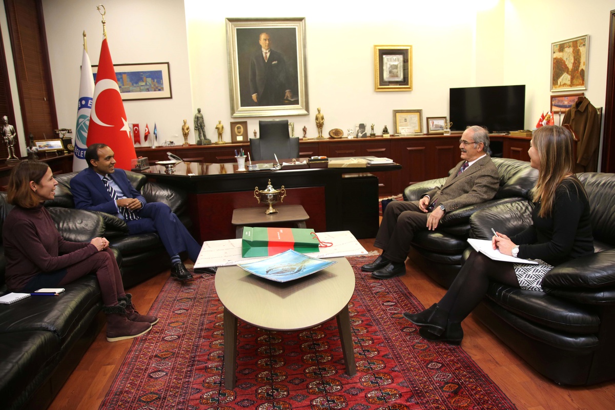 Bangladeş Başkonsolosundan Büyükerşen\'e Ziyaret