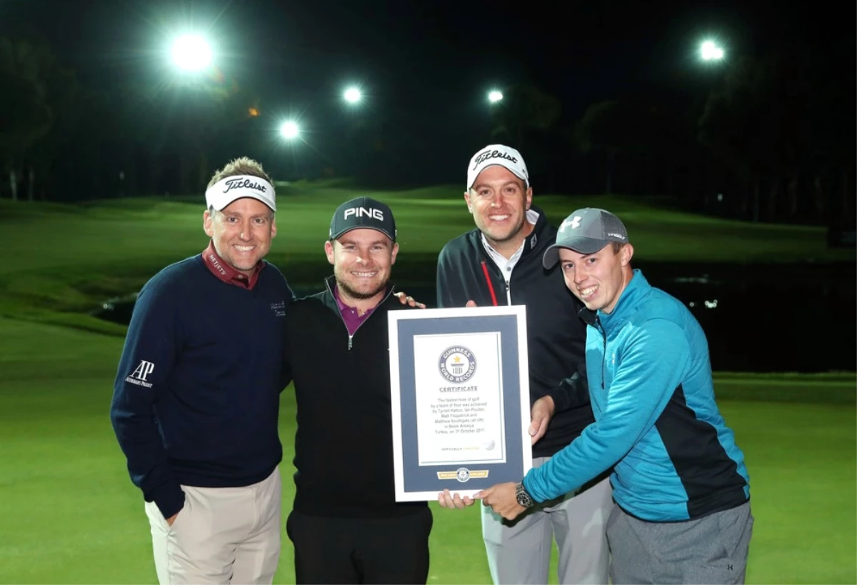 Golfde Guinness Dünya Rekoru Kırıldı