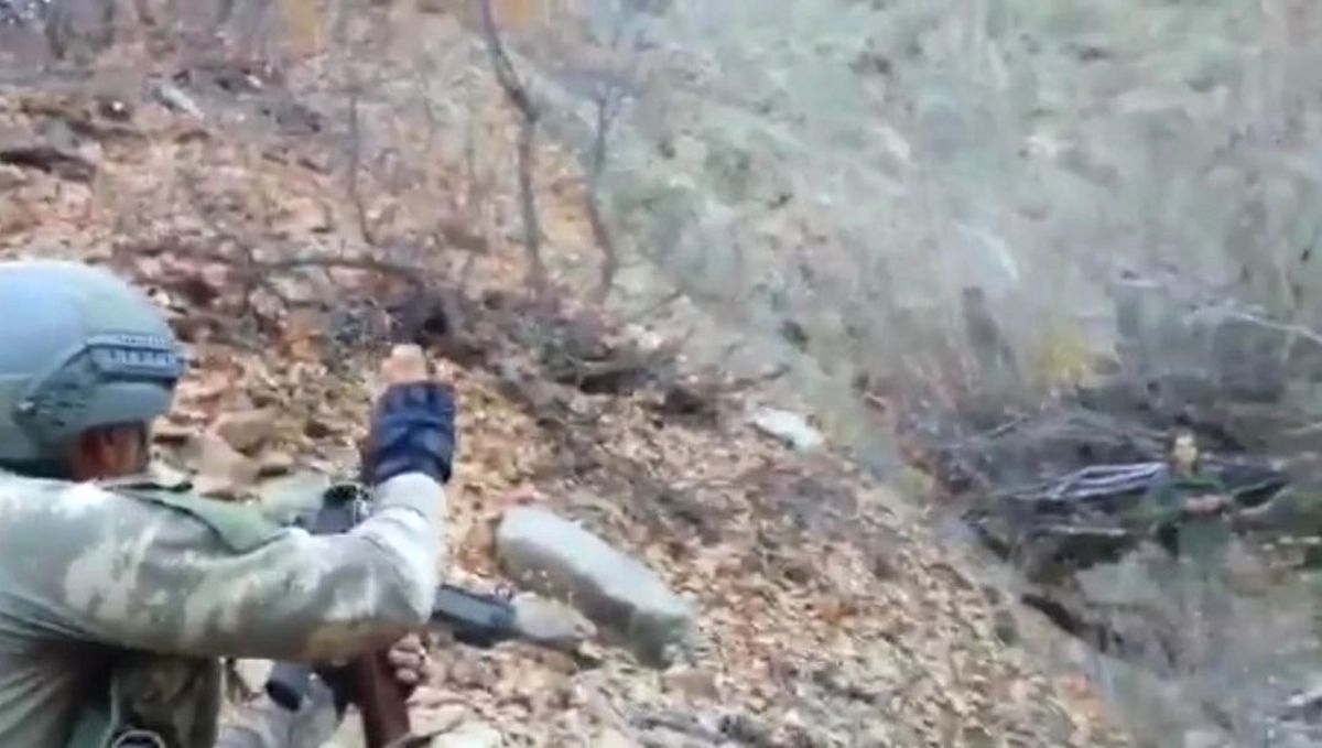 Gri Listede Bulunan Yaralı Teröriste İlk Müdahale Mehmetçik\'ten