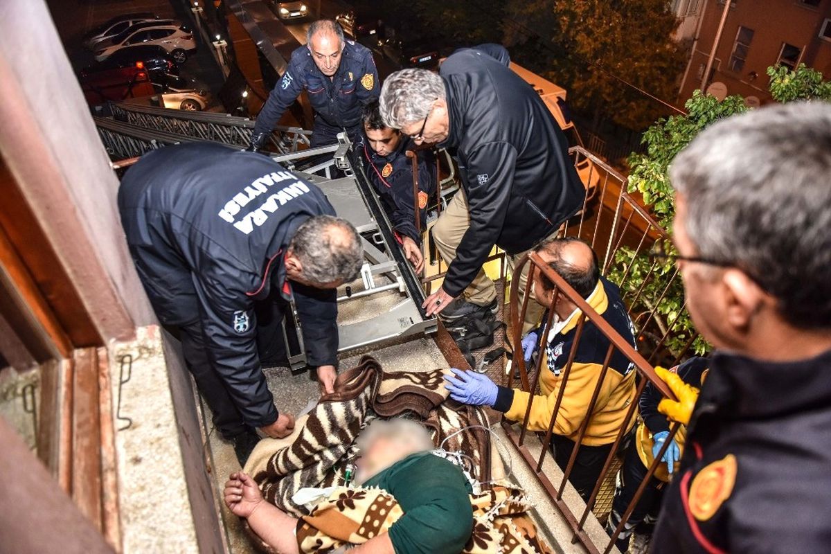İtfaiyeden, Hasta Kurtarma Operasyonu