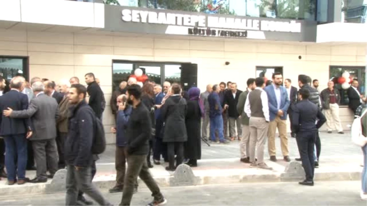 Kağıthanelilerin Konağı Seyrantepe Mahalle Kompleksi Açıldı