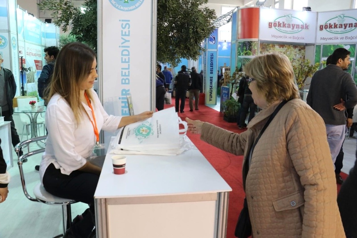 Tarım Fuarında Manisa Büyükşehir Standına Yoğun İlgi