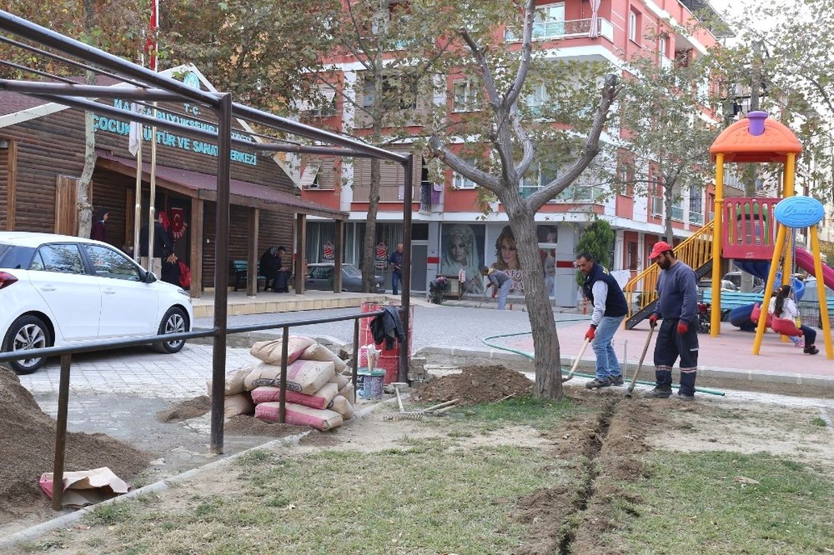 Yedi Eylül Mahallesinde Aydınlatma Çalışması