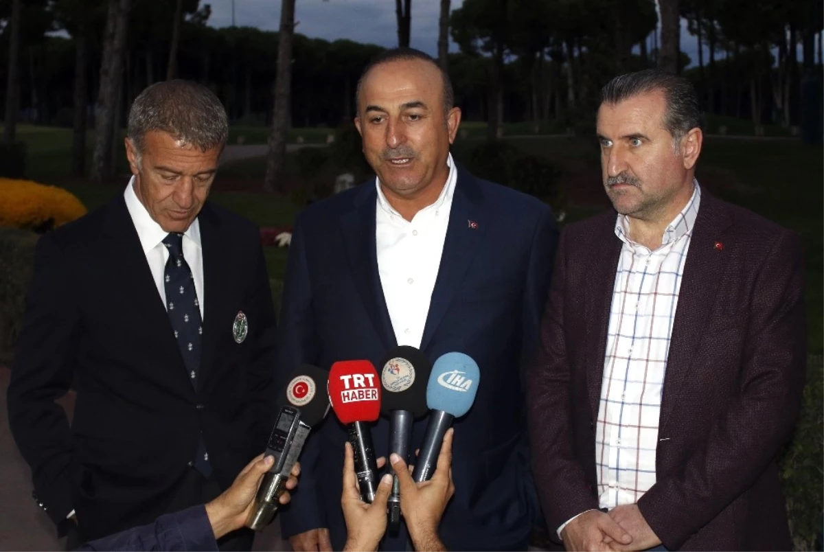 Bakan Çavuşoğlu: Kürtlerin Temsilcisi Ypg Değildir"